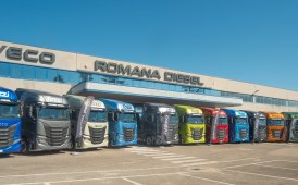 13 Iveco S-Way di colori diversi consegnati a Tozzi Service